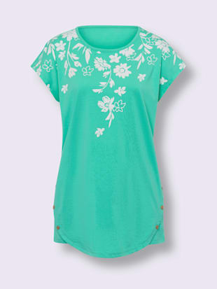 T-shirt long finition de l’ourlet tendance (Image 4)