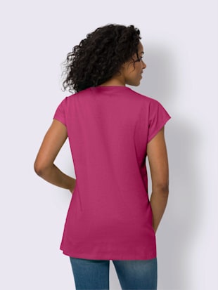 T-shirt long finition de l’ourlet tendance (Image 2)