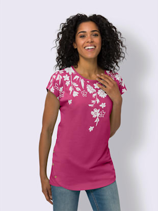 T-shirt long finition de l’ourlet tendance (Image 1)