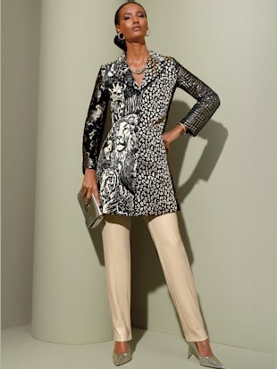 Pantalon en synthétique synthétique joliment brillant (Image 4)