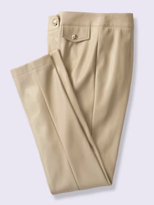 Pantalon en synthétique synthétique joliment brillant (Image 5)
