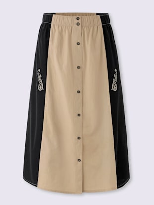 Jupe traditionnelle ceinture élastique confortable (Image 4)