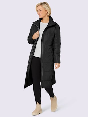 Manteau matelassé doublée et matelassée