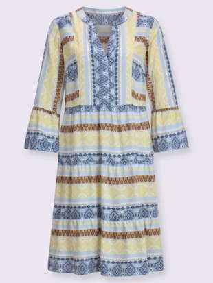 Robe à effet étagé viscose douce et fluide (Image 4)