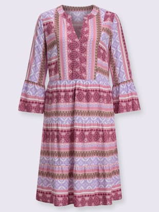 Robe à effet étagé viscose douce et fluide (Image 3)