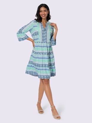 Robe à effet étagé viscose douce et fluide (Image 1)