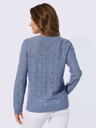 Pull ajouré superbe motif ajouré