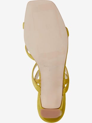 Sandales cuir velours chèvre doux