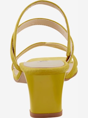 Sandales cuir velours chèvre doux