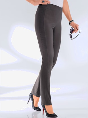 Pantalon classique uni avec ceinture élastique