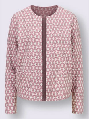 Veste légère jacquard en jersey tendance