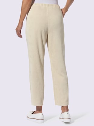 Pantalon en velours côtelé allure tendance