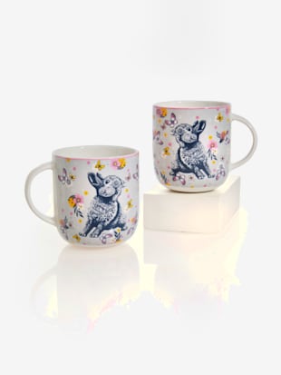 Ensemble de 2 tasses - blanc - 0 - Moda Vilona