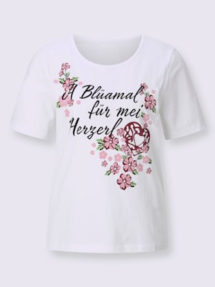 T-shirt traditionnel motif imprimé (Image 4)