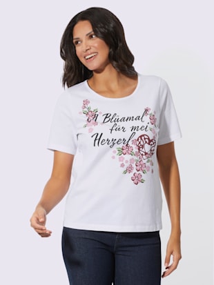 T-shirt traditionnel motif imprimé (Image 2)