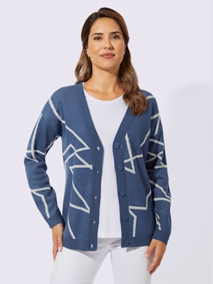 Veste en tricot tricot jacquard de qualité