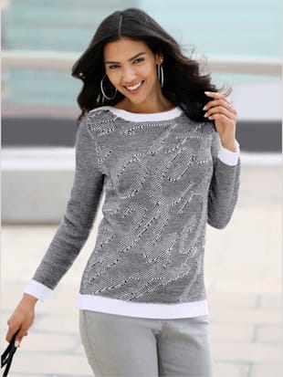 Pull jacquard motif jacquard original (Image 1)