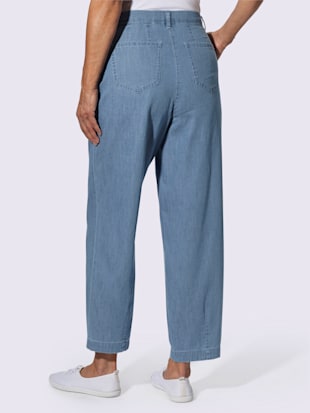 Jean 7/8 pinces tendance (Image 4)