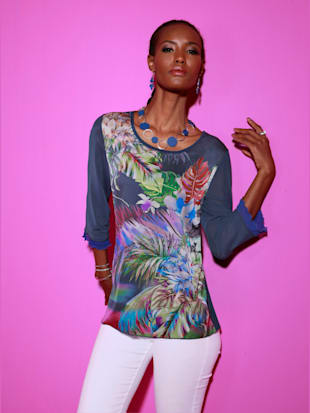 T-shirt à manches 3/4 viscose