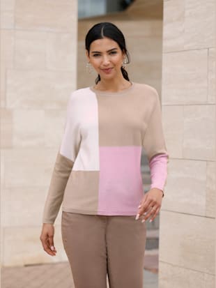 Pull encolure ronde manches chauve-souris (Image 1)
