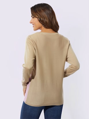 Pull encolure ronde manches chauve-souris (Image 3)