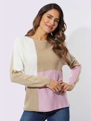 Pull encolure ronde manches chauve-souris (Image 2)