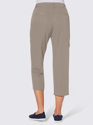 Pantalon 3/4 revers des jambes fixe