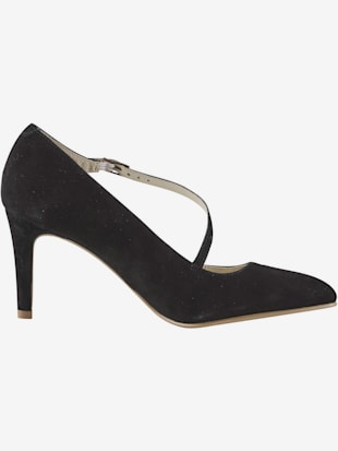 Escarpins cuir velours de chèvre