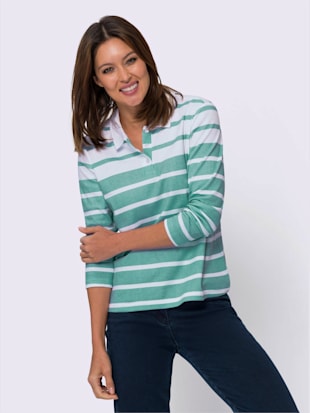 Sweatshirt col polo sportif