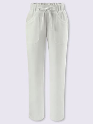 Pantalon imitation lin (Image 4)