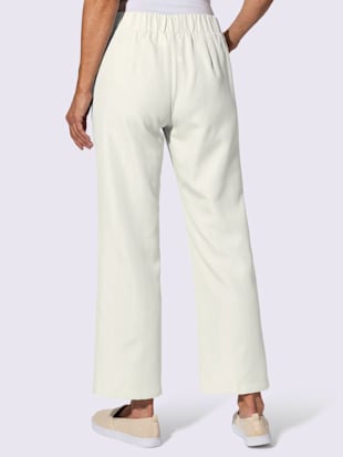 Pantalon imitation lin (Image 3)