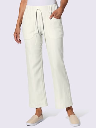Pantalon imitation lin (Image 1)