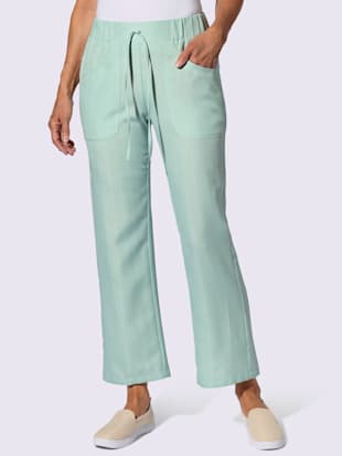 Pantalon imitation lin