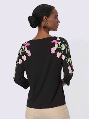 T-shirt à manches 3/4 avec viscose (ecovero) (Image 3)