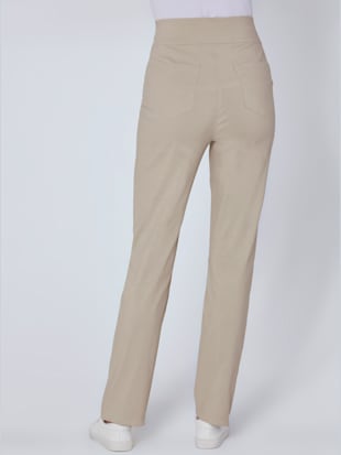 Pantalon lyocell large ceinture élastique