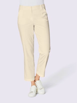 Pantalon velours côtelé coton/modal ultra-doux avec modal