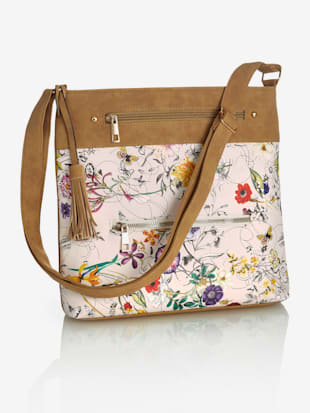 Sac à main mélange de matières tendance (Image 1)