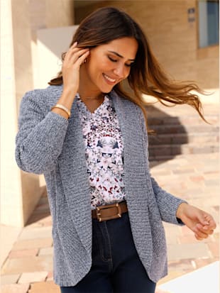 Veste en tricot col châle mode (Image 1)