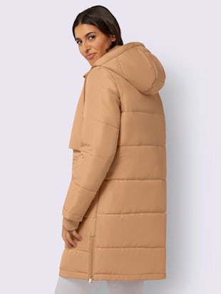 Veste longue doublure et garnissage chaud