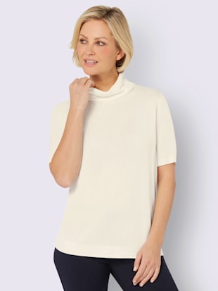 Pull col roulé pure viscose