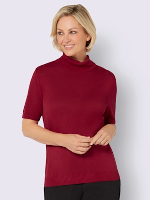 Pull col roulé pure viscose