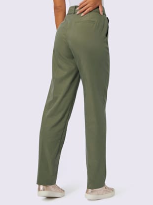 Pantalon plissé 63% lyocell (tencel)