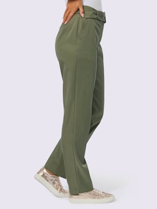 Pantalon plissé 63% lyocell (tencel)