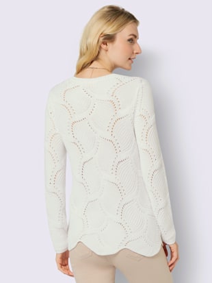 Pull à manches longues 50% coton