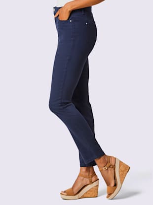 Pantalon 5 poches mélange coton et lyocell de qualité (Image 3)