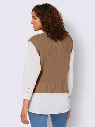 Pull pur coton