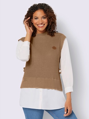 Pull pur coton