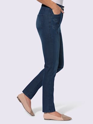 Jean ceinture élastique latérale (Image 3)