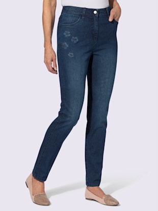 Jean ceinture élastique latérale (Image 2)