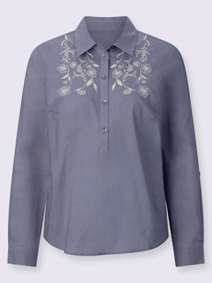 Chemisier superbe broderie florale (Image 4)